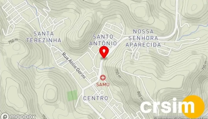 mapa de Donna Emporium Boutique Loja de moda feminina em Varre-Sai - RJ