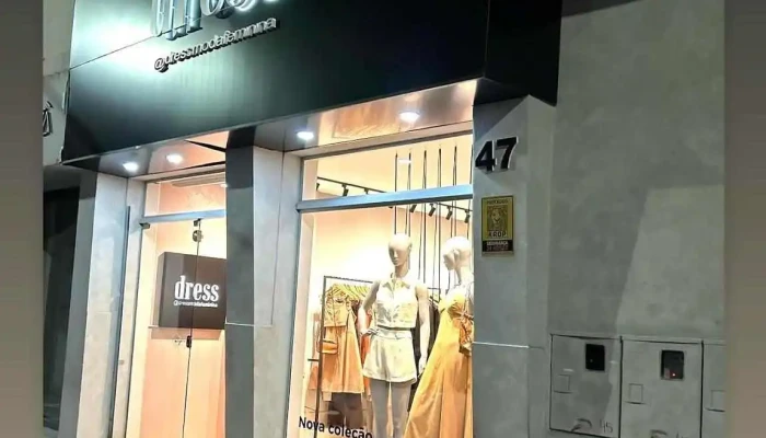 Dress Moda Feminina - - Centro