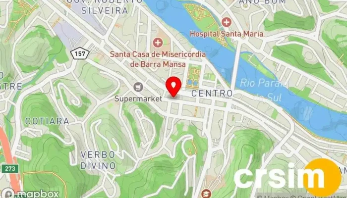 mapa de Drogarias Povão Barra Mansa - Loja 08 Drogaria, Farmácia em Barra Mansa