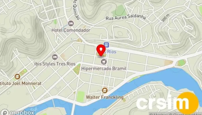 mapa de ÉDMAIS Três Rios Loja de departamento em - Três Rios