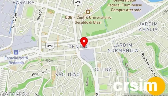 mapa de ÉDMAIS Volta Redonda Loja de Roupa em - Centro