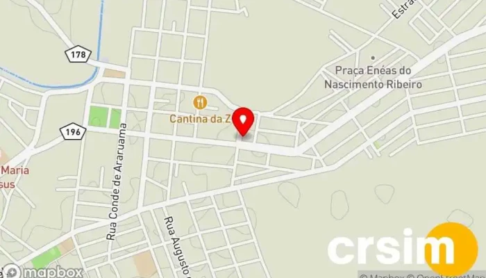 mapa de Elane Modas Loja de Roupa em Quissamã