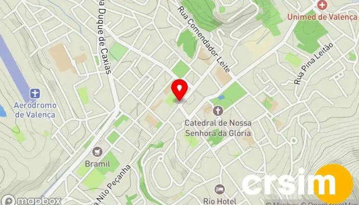 mapa de Eletrônicos - 'King Eletrônicos' Loja de eletrônicos em Valença - RJ