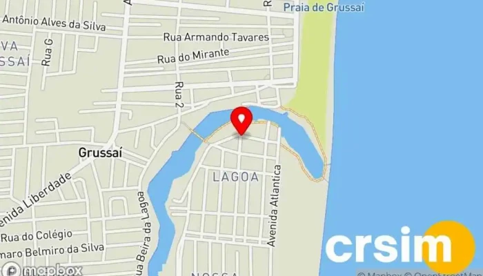 mapa de Eliane fashion moda feminina Loja de Roupa em São João da Barra