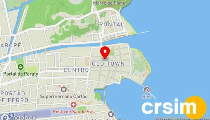 mapa de Empório da cachaça Loja de bebidas, Loja de Conveniência em Paraty