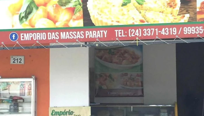 Emporio Das Massas Paraty Cardapio - Paraty