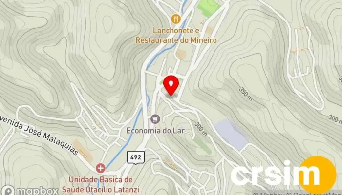mapa de Empório do Grão Loja de produtos naturais em Macuco