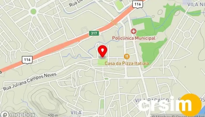 mapa de Empório do Mar Itatiaia Peixaria em Itatiaia