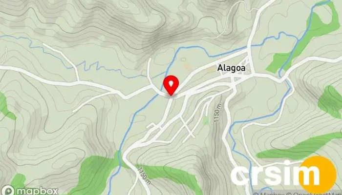 mapa de Empório Mais Queijo Loja de queijos em Alagoa - MG