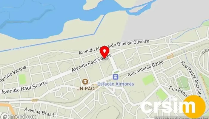 mapa de Empório Papelaria e Presente Papelaria em - Aimorés