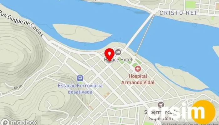 mapa de Épou Eletrônicos Loja de acessórios de informática em São Fidélis
