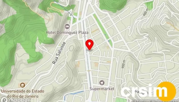 mapa de Eros Loja de moda feminina em Nova Friburgo
