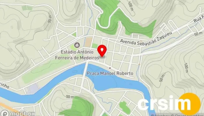 mapa de Escola Pedacinho do Ceu de Cardoso Moreira Ensino Fundamental em Cardoso Moreira