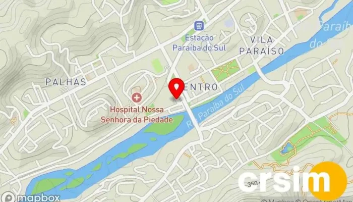 mapa de Espaço Frida Loja de moda feminina em Paraíba do Sul
