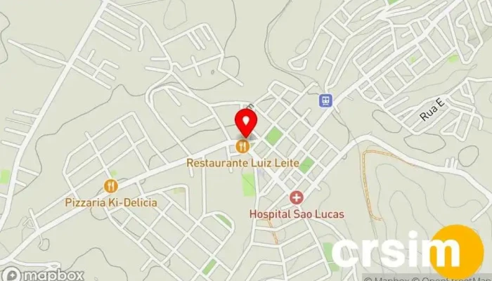 mapa de Espaço Nah Magalhães Loja de Roupa em Quatis