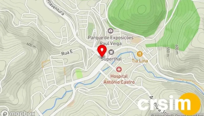 mapa de Essencial 10 Lingerie Loja de lingerie, Loja em Cordeiro