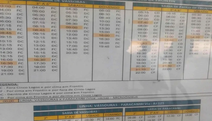 Estacao De Paracambi Servico De Transporte - Paracambi