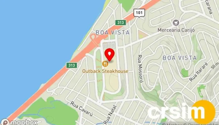 mapa de Euro Colchões Shopping São Gonçalo Loja de colchões em São Gonçalo