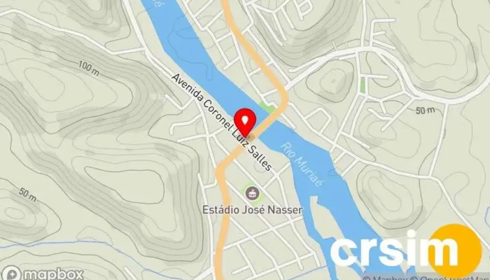 mapa de Exclusiva Colchões Loja de colchões em Italva