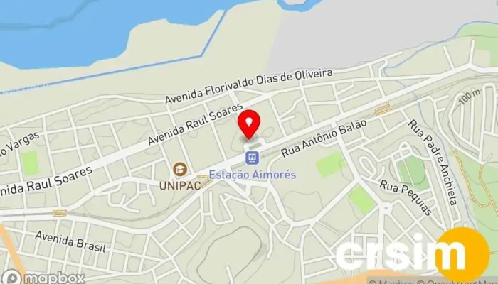 mapa de Exuberância Loja de Roupa em - número 64 - Centro