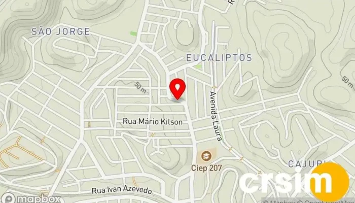 mapa de FABIO ALC Rip Dorey Loja de roupas esportivas em Japeri
