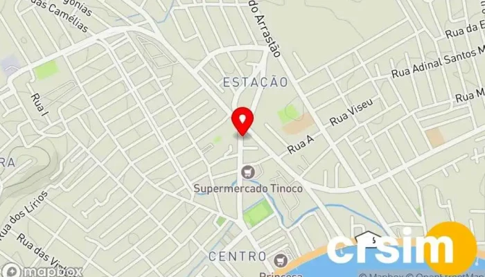 mapa de Faby Lingerie Loja de lingerie em Iguaba Grande