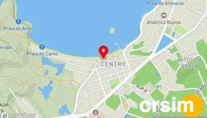 mapa de Farm Loja de moda feminina em Búzios