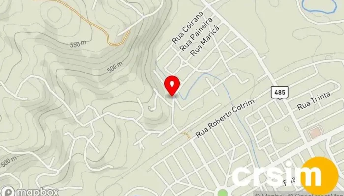 mapa de Fashion Prado Make Up Loja de Roupa em Itatiaia