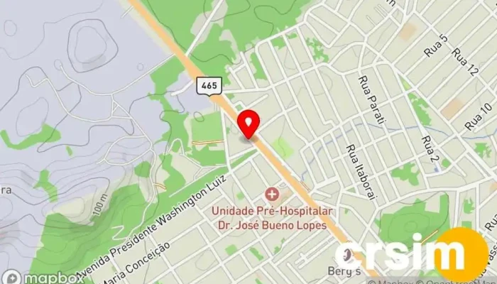 mapa de Fênix Express Seropédica Açougue em Seropédica