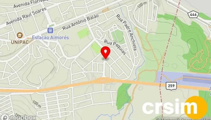 mapa de Filhas do Rei Moda Evangelica Loja de Roupa em - Parque dos Eucaliptos