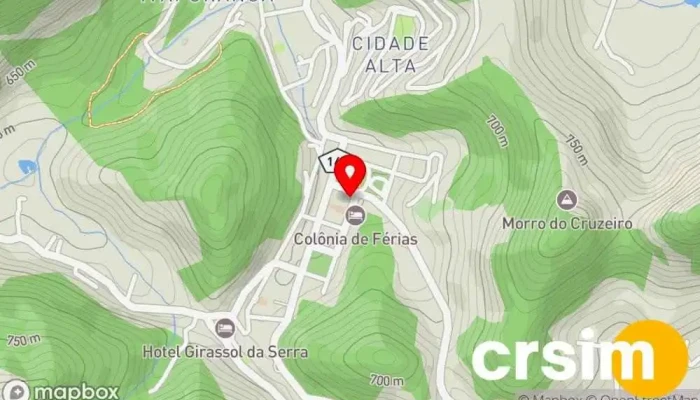 mapa de Flor Maria Pet Shop em Santa Maria Madalena