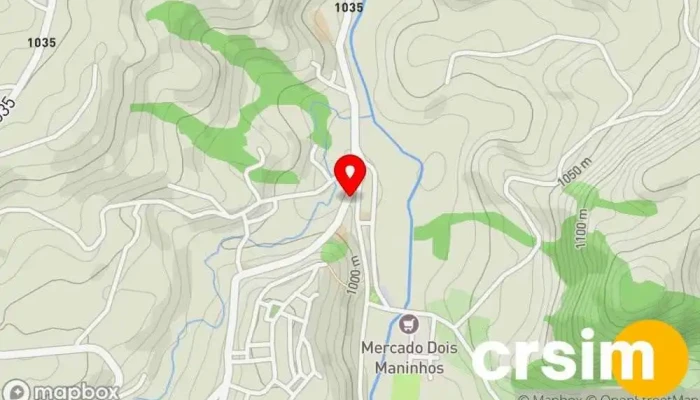 mapa de Forum Da Comarca De Aiuruoca Oficial de justiça em 65