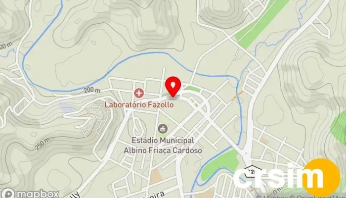 mapa de Francis Cosméticos Porciúncula Loja de produtos de beleza em Porciúncula