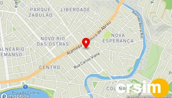 mapa de Fredbu Roupas e Acessórios Rio das Ostras Loja de Roupa, Loja de roupas esportivas em Rio das Ostras