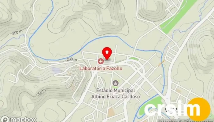 mapa de Friaça Tintas e Materiais de Construção Loja de materiais de construção em Porciúncula