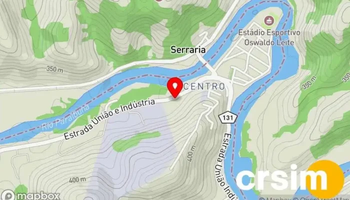 mapa de G Afonso Loja de bicicleta em Comendador Levy Gasparian