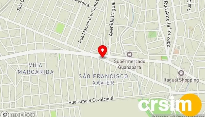 mapa de Gaditas Personalizados Loja de Roupa, Loja de camisetas personalizadas em Itaguaí