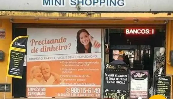 Galeria Nova Cidade -    O 1deg Mini Shopping Da Regiao Do Proprietario - São Gonçalo
