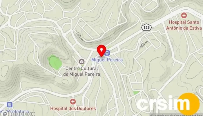 mapa de Gasparzinho Tintas Loja de tintas em Miguel Pereira