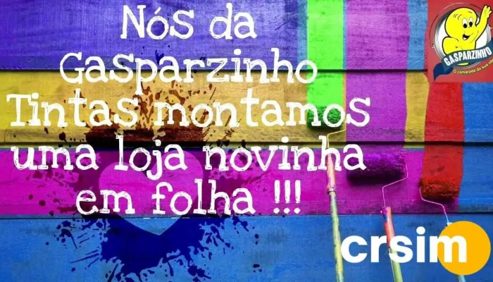Gasparzinho Tintas -  Videos - Paty Do Alferes