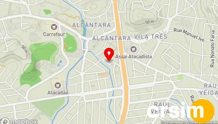 mapa de G&C Fitness Loja de roupas esportivas, Sala de fitness, Loja de moda feminina em São Gonçalo