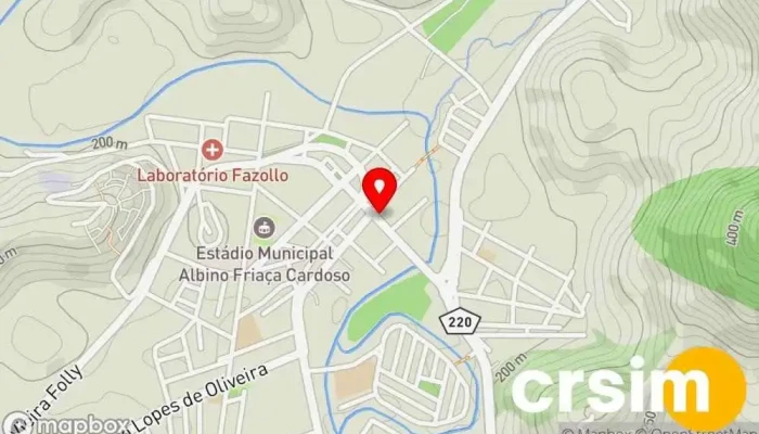 mapa de Genial Presentes&Papelaria Papelaria em Porciúncula