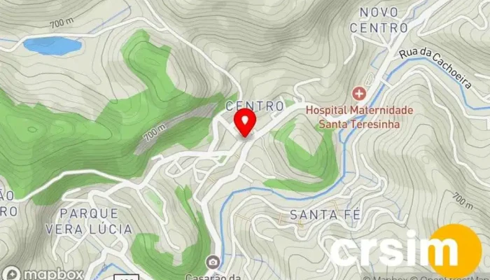 mapa de Gente Pequena Loja de Roupa em São José do Vale do Rio Preto