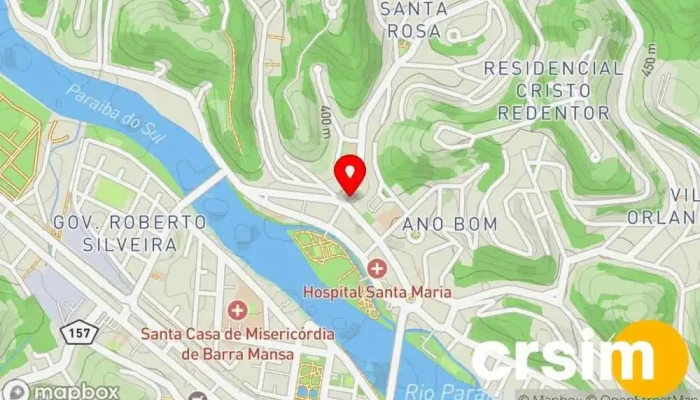 mapa de Glam Loja de moda feminina em Barra Mansa