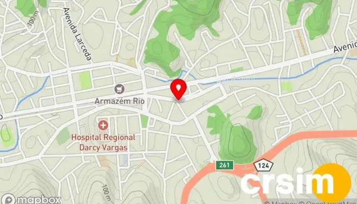 mapa de Glamour Loja de Roupa em Rio Bonito