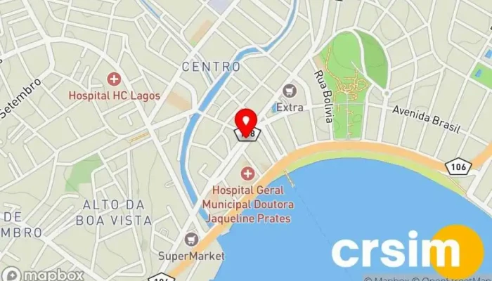 mapa de Gn Sports - Araruama Loja de artigos para esportes ao ar livre, Loja de roupas esportivas em Araruama
