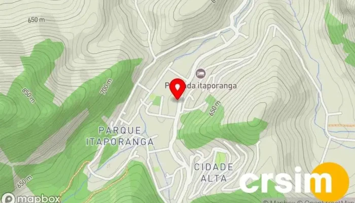 mapa de Goulart Modas Loja de Roupa em Santa Maria Madalena