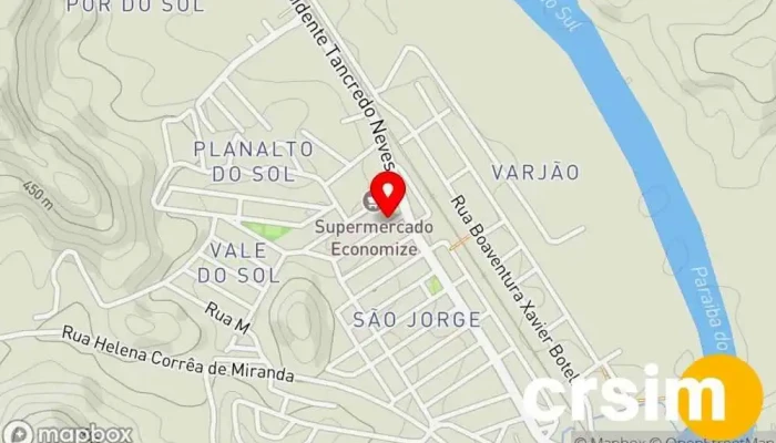 mapa de Graf & Modas - A Loja da Iracema Loja de Roupa, Loja de moda infantil, Loja de moda masculina, Loja de moda feminina em Pinheiral