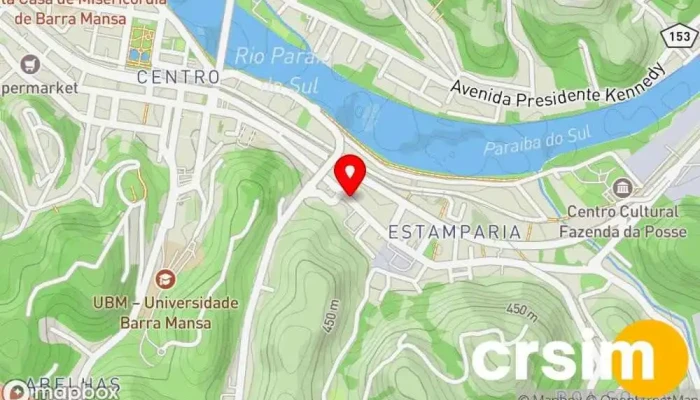 mapa de Grupo Mais Confecções do Brasil Loja de uniformes, Fabricante de roupas e tecidos, Atacadista de roupas, Loja de roupas de designer, Loja de roupas de trabalho em Barra Mansa