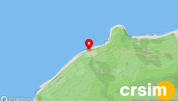 mapa de Gruta do Acaia Atração turística em Angra dos Reis